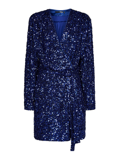ROTATE BIRGER CHRISTENSEN VESTIDO DE CÓCTEL - AZUL