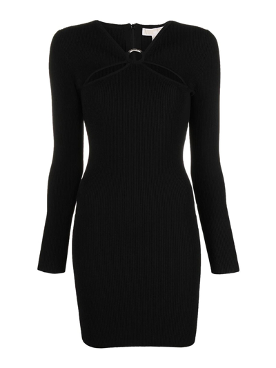 Michael Kors Knit Dress In Black