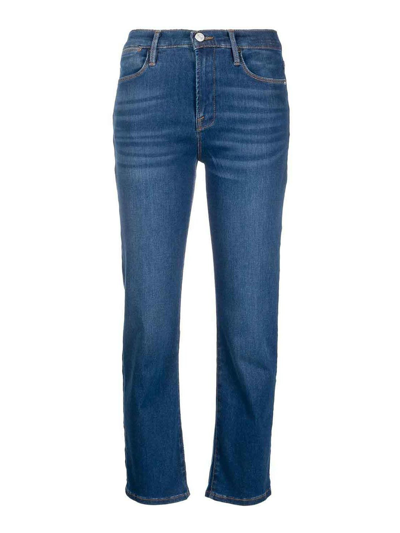 Frame Jeans In Dark Wash