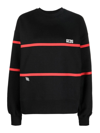 GCDS SUDADERA - NEGRO