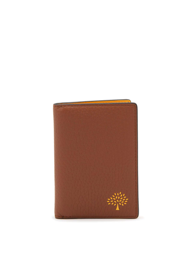 Mulberry Chestnut Brown Leather Cardholder