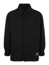 VERSACE JEANS COUTURE PINSTRIPED JACKET