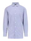 Finamore 1925 1925 Striped Shirt In Blue