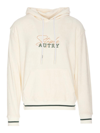 Autry White Hoodie With Logo X Staple Embroidery In Blanco