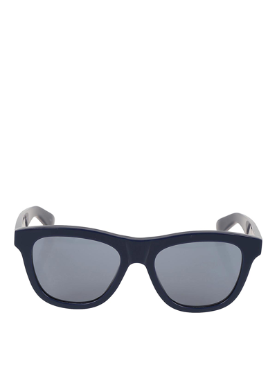 Alexander Mcqueen Am0421s Sunglasses In Blue