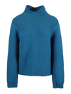 LIVIANA CONTI WOOL BLEND HIGH NECK JUMPER