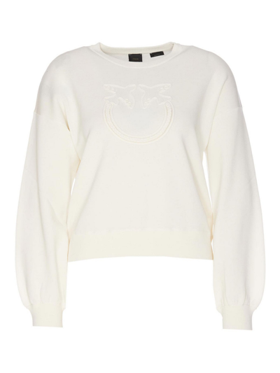 Pinko Acciuga Sweatshirt In White