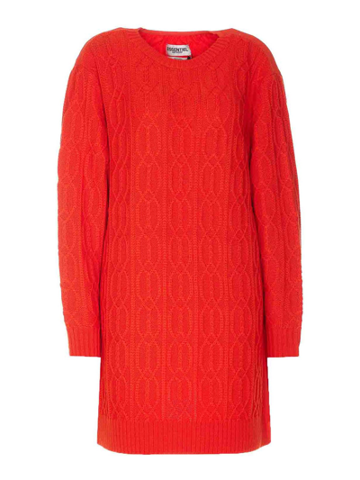 Essentiel Antwerp Explorer Knitted Dress In Red