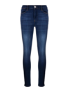 Frame Le High Skinny Crop High-rise Skinny Jeans In Dark Wash