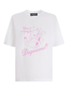 DSQUARED2 T-SHIRT  IN COTTON