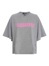 Dsquared2 Logo-print T-shirt In Grey