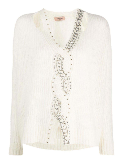 Twinset Top  Woman In White