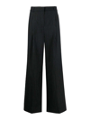 MICHAEL KORS PINSTRIPE-PATTERN PALAZZO PANTS