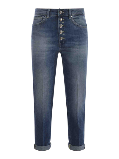 Dondup Koons Gioiello Jeans In Lavado Oscuro