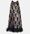 La Doublej La Fenice Mini Dress In Multicoloured