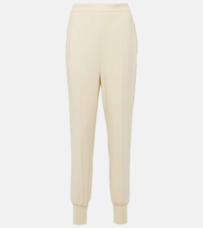 Stella Mccartney Jersey Sweatpants In White