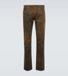 RRL PATCHED SLIM JEANS