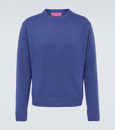 The Elder Statesman Cashmere Sweater In Blue