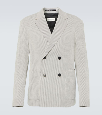 Dries Van Noten Cotton Blazer In White