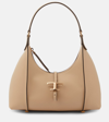 TOD'S T TIMELESS SMALL LEATHER SHOULDER BAG