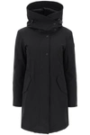Woolrich John Rich & Bros Artic Parka In A Cotton Blend In Black