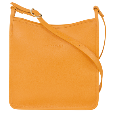 Longchamp Sac Bandoulière M Le Foulonné In Apricot