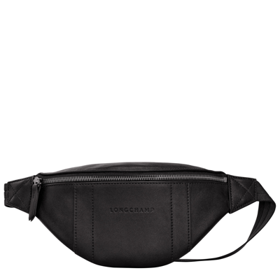 Longchamp Belt Bag S  3d In Black