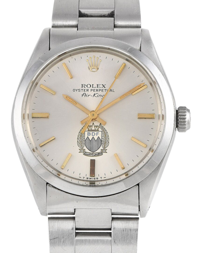 Rolex Men's Watch (authentic ) In Metallic