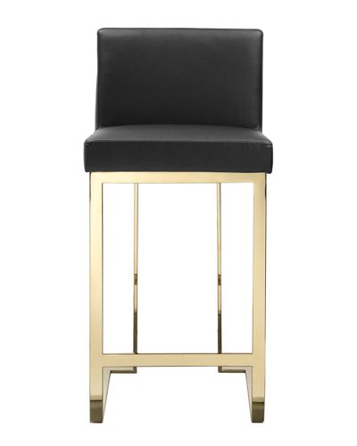 Pangea Home Dexter Counter Stool In Black