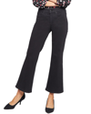 NYDJ NYDJ WAIST MATCH BLACK RINSE FLARE JEAN