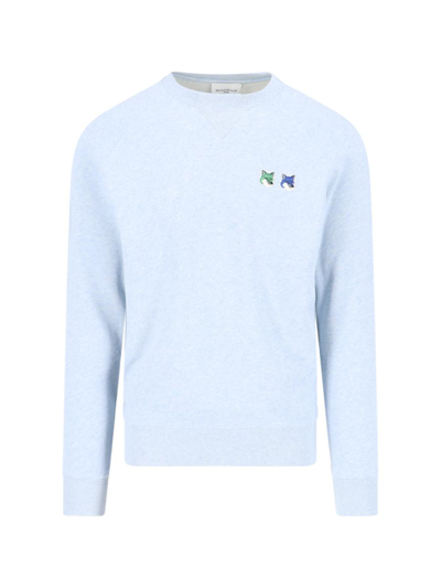 Maison Kitsuné Maison Kitsune' Sweaters In Blue