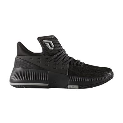 Pre-owned Adidas Originals Adidas Dame 3 Lights Out By3206 In Black/black/black
