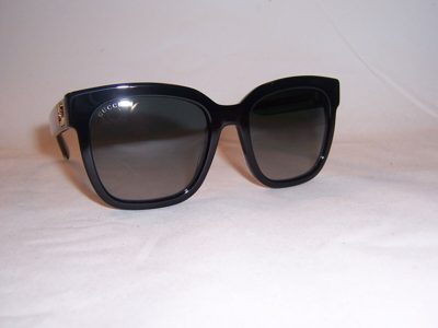 Pre-owned Gucci Sunglasses Gg 0034sn 002 Black/gray Authentic 0034