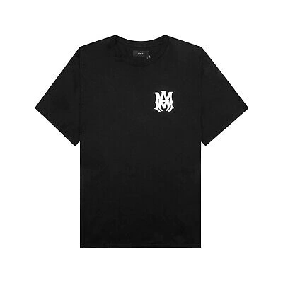 Pre-owned Amiri Ma Core Logo Tee Mens Style : Pxmjt002 In Black