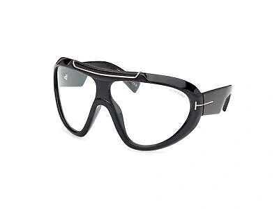 Pre-owned Tom Ford Sunglasses Ft1094 Linden 01n Black Green Man