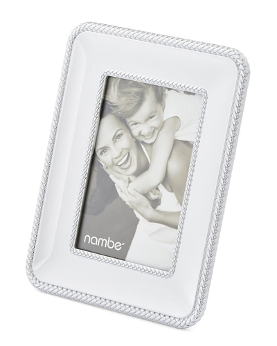 Nambe Nambé Braid 4x6 Frame In White