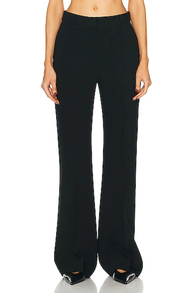 Totême Toteme Flared Evening Trousers In Black