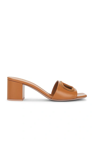 VALENTINO GARAVANI V LOGO CUT OUT MULE