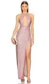 Michael Costello X Revolve Kiara Gown In Rose