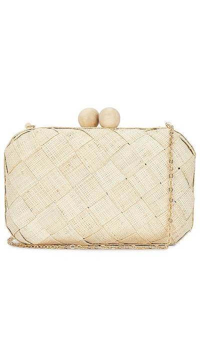 Poolside The Island Clutch In Æ²™è‰²