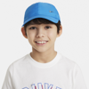 Nike Dri-fit Club Kids' Unstructured Metal Swoosh Cap In Blue