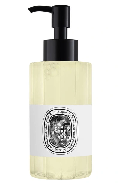 Diptyque Fleur De Peau Cleansing Hand & Body Scented Gel, 6.8 oz In White