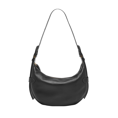 Fossil Harwell Mini Hobo Bag In Black