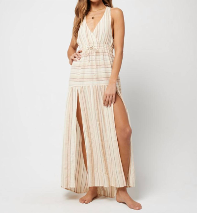 L*SPACE EMMA DRESS COVERUP IN SUNSOAKED STRIPE