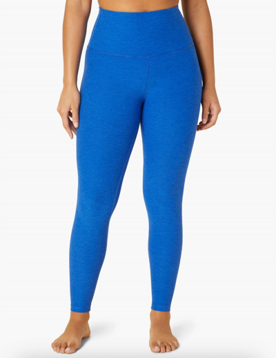 Beyond Yoga Spacedye High Waist Legging In Wayfinder Blue Wave