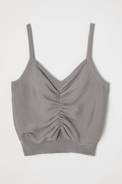 Moussy Women's Middle Shearing Cami In Gray In Grey
