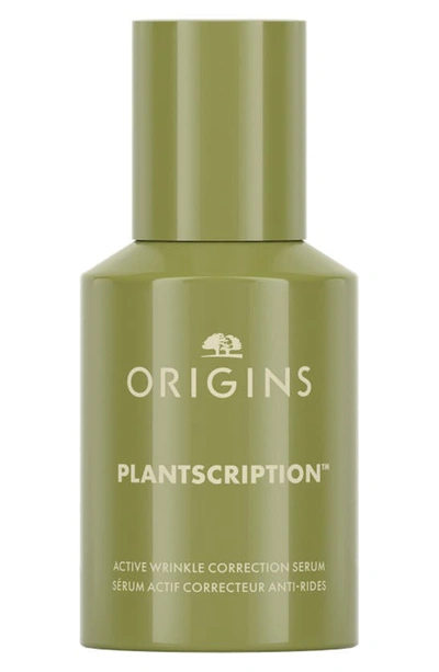 Origins Plantscription™ Active Wrinkle Correction Serum With Retinoid, 1 oz In Green