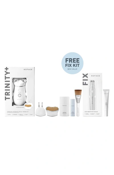 Nuface Trinity+ Complete & Fix Facial Sculpting Routine (limited Edition) (nordstrom Exclusive) $998 Value In White