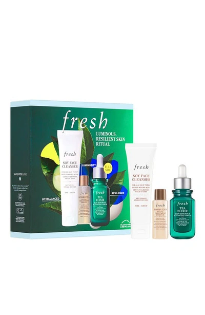 Fresh Luminous, Resilient Skin Ritual Set (limited Edition) $112 Value In White