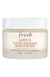 Fresh Lotus Youth Preserve Line & Texture Smoothing Day Cream 1.69 oz / 50 ml In White